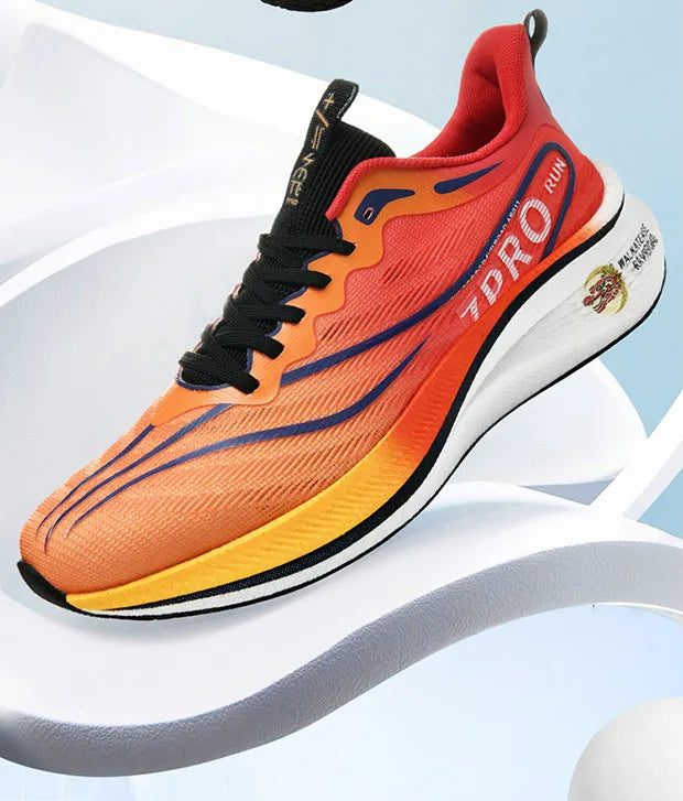 Lace-up sports shoes