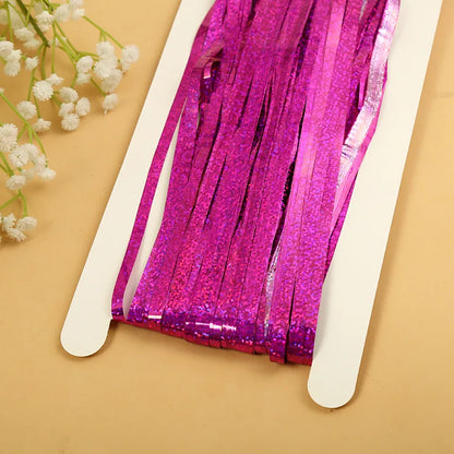 shimmer backdrop curtain - Party Decorations - Metallic Foil Fringe Curtains Backdrop