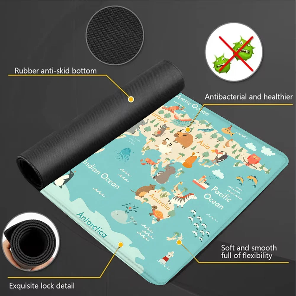 Large gaming mouse pad