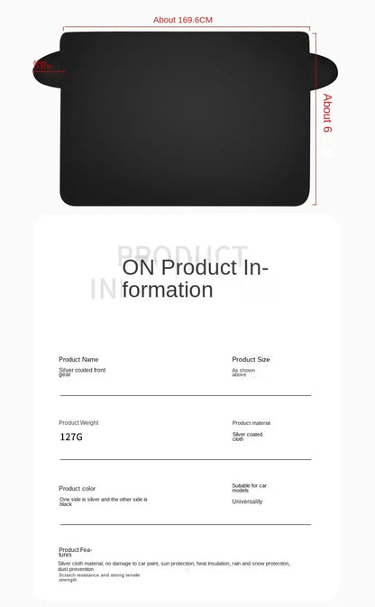 Heiße angebote Automotive - Car Cover (magnetic sun and snow shield)