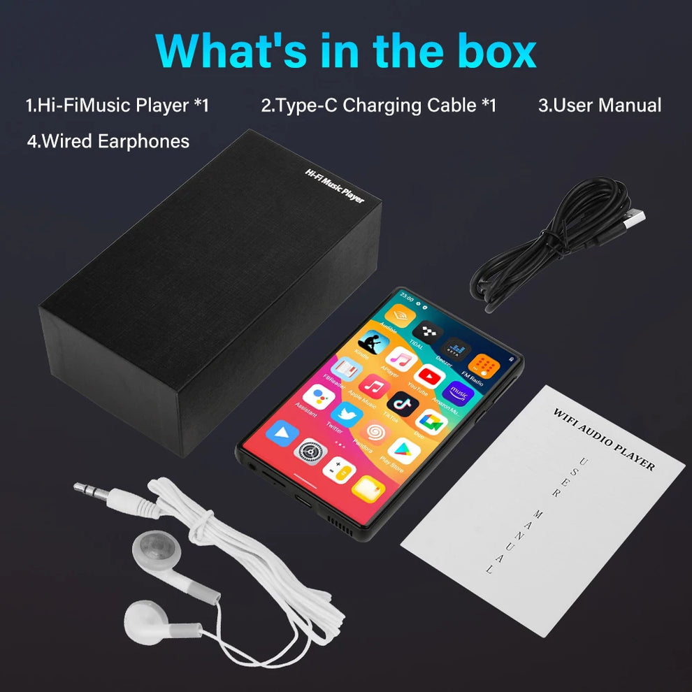 p 120hz player - Portable Media Player - 5-inch Android MP4 Player