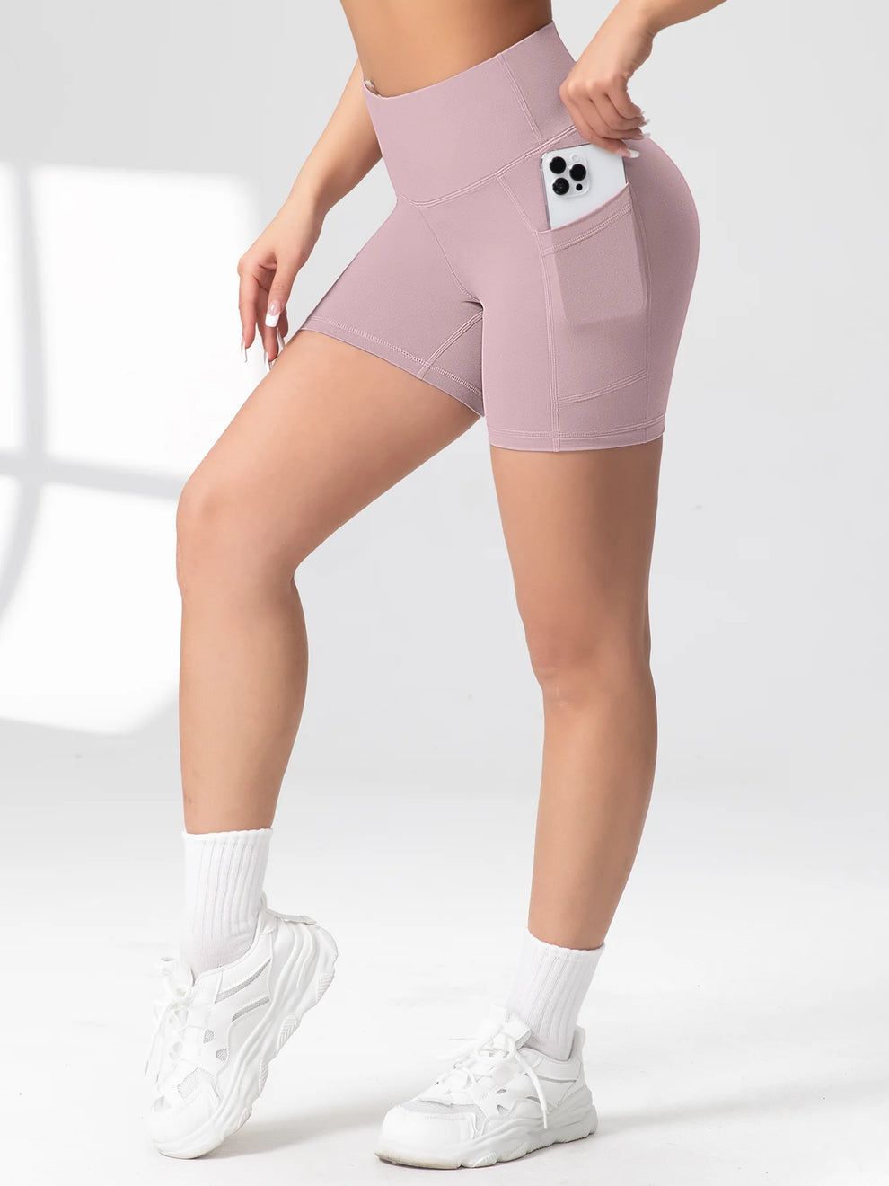 hot yoga shorts 3 inch - Women Sportswear - Yoga Shorts