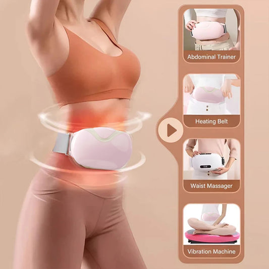 Electric abdominal massager