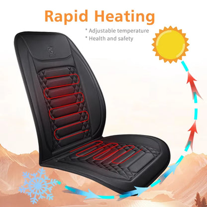 Heated seat covers for cars