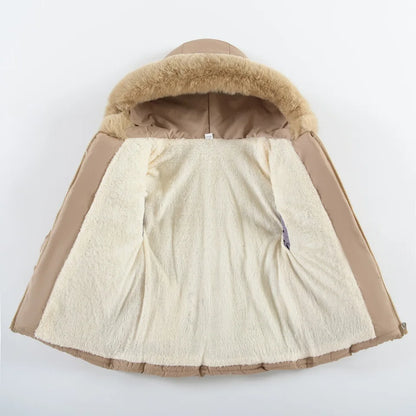 Pearl embellished jacket for girls