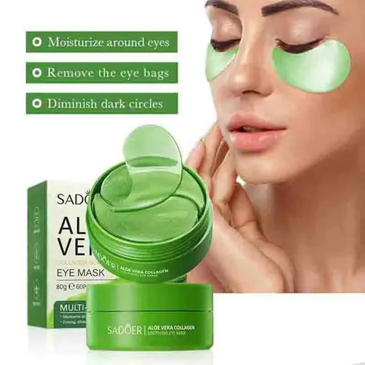 Aloe vera eye mask