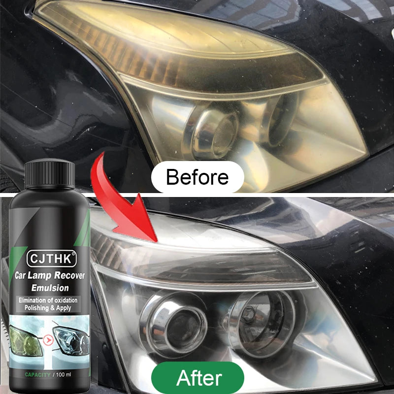 Car headlight restoration kit