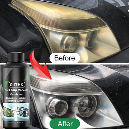 Car headlight restoration kit