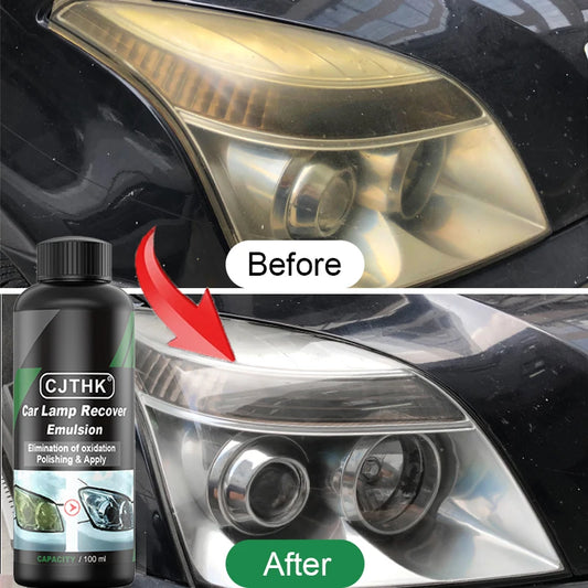 Car headlight restoration kit