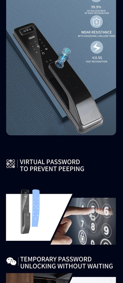Smart lock with fingerprint
