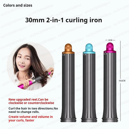 Third-party smoothing brush for dyson