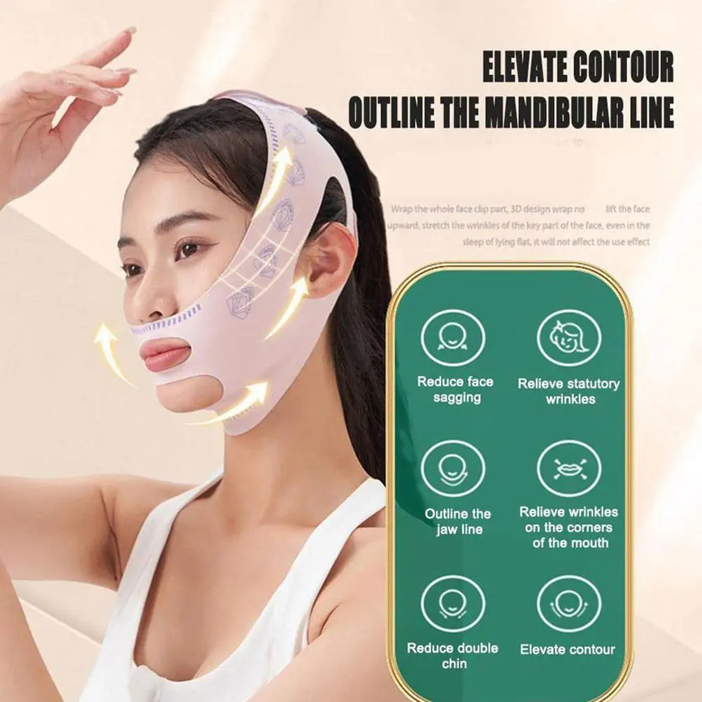 double chin reducer - Beauty - Personal Care - V Line Face Lifting Strap