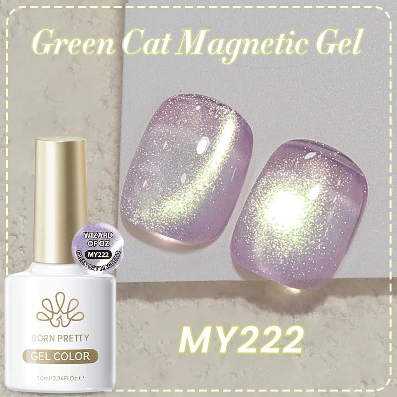 Magnetic gel nail polish