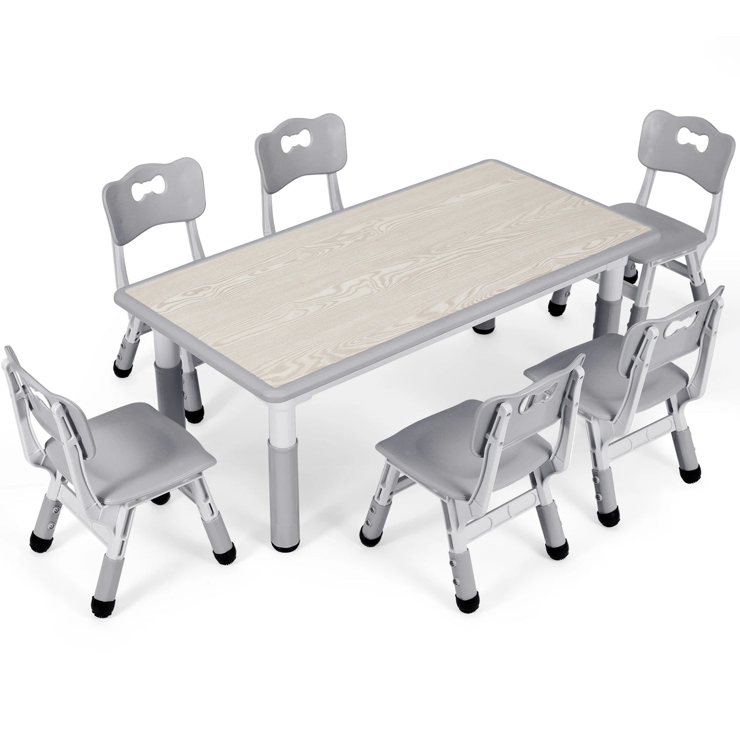 Kids table and chair set for home schooling