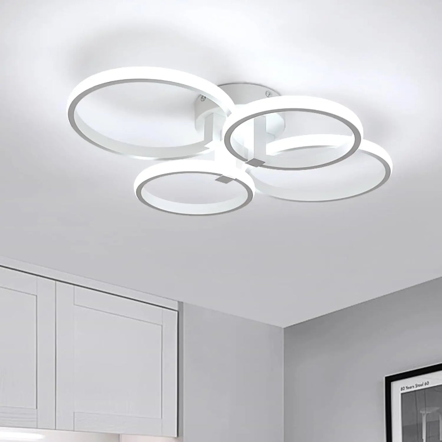 6500k cool white ceiling lamp