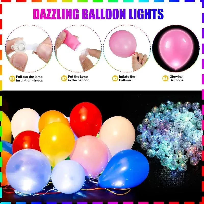 glow in the dark balloons — medium-high — 4,000+ - Party Supplies - LED Balloon Light