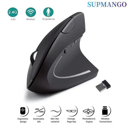 Vertical mouse