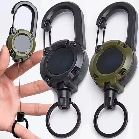 heavy duty retractable badge reel - Outdoor Sports - Retractable Carabiner