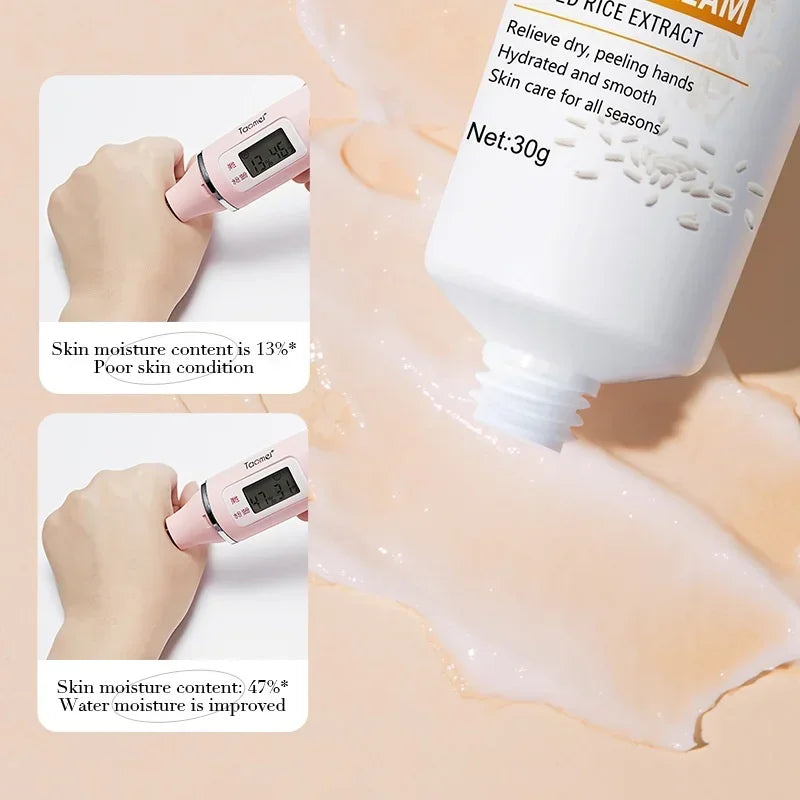 Volumizing hand cream