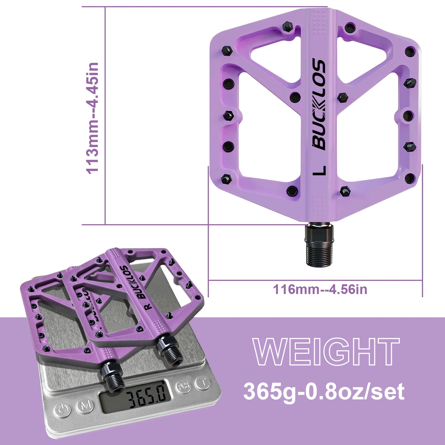 Clipless bike pedals