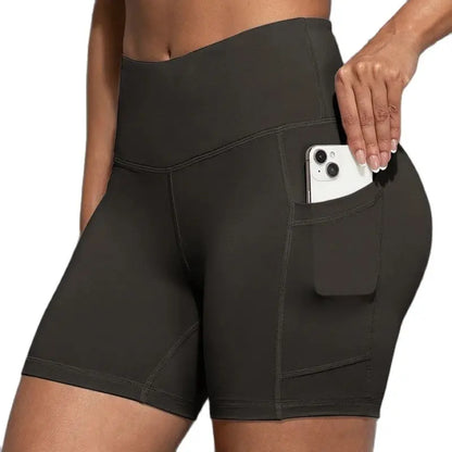 high waist yoga shorts - Women Sportswear - Yoga Shorts
