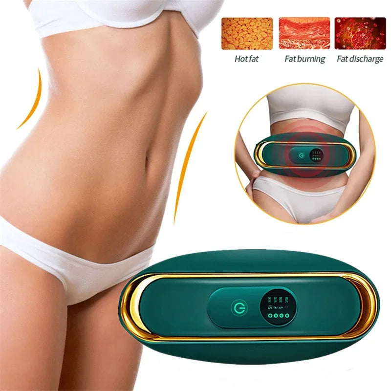 Abdominal massage belt
