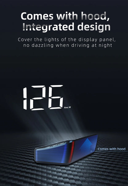 Universal hud speedometer