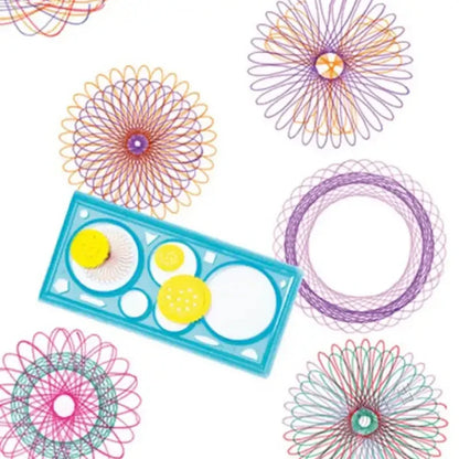 educational art toy - Arts - Crafts - Geometry Spirograph Drawing Stencils Set