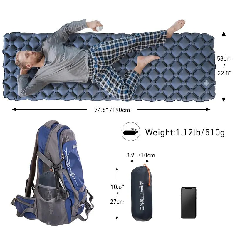 Portable sleeping pad