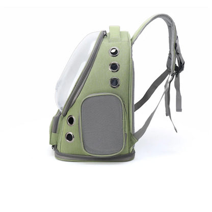 pet carrier backpack - Pet Supplies - Transparent Folding Pet Carrier Backpack