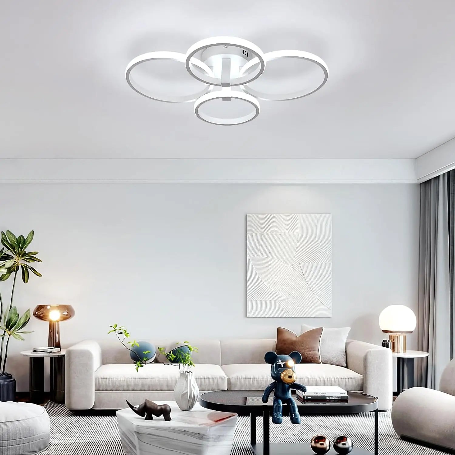 Easy to install ceiling light