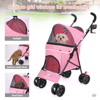 double pet stroller - Pet Supplies - Pet Stroller