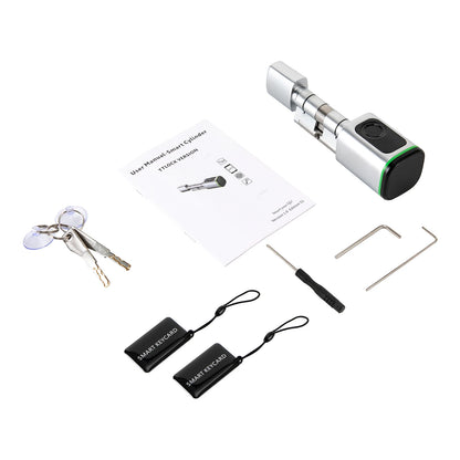 Bluetooth fingerprint smart lock with voice assistant