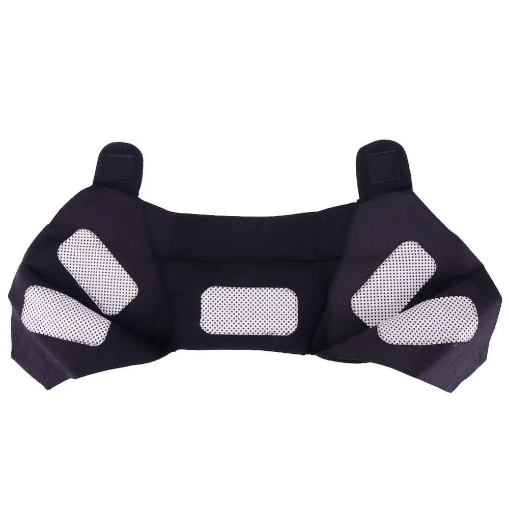 Self-heating shoulder pad