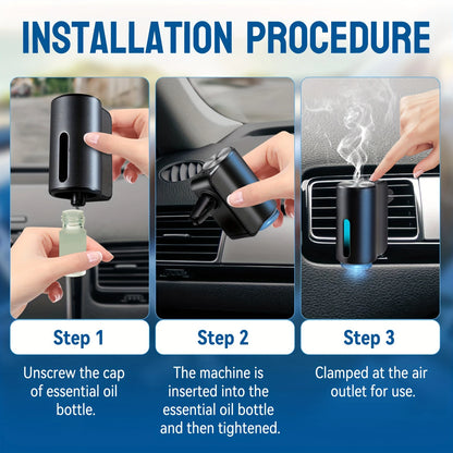 Car air freshener clip on