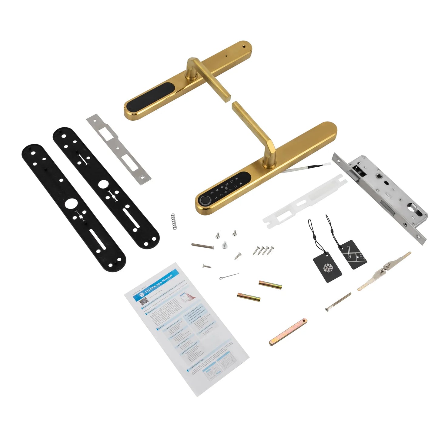 Smart lock compatible with alexa