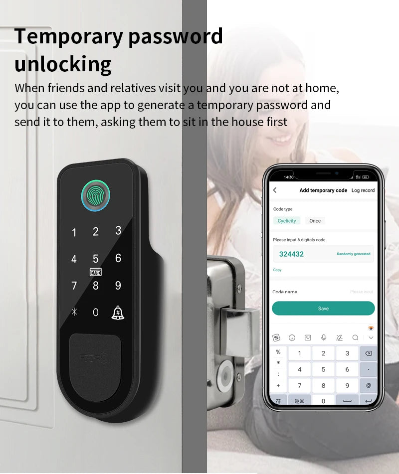 Smart lock app