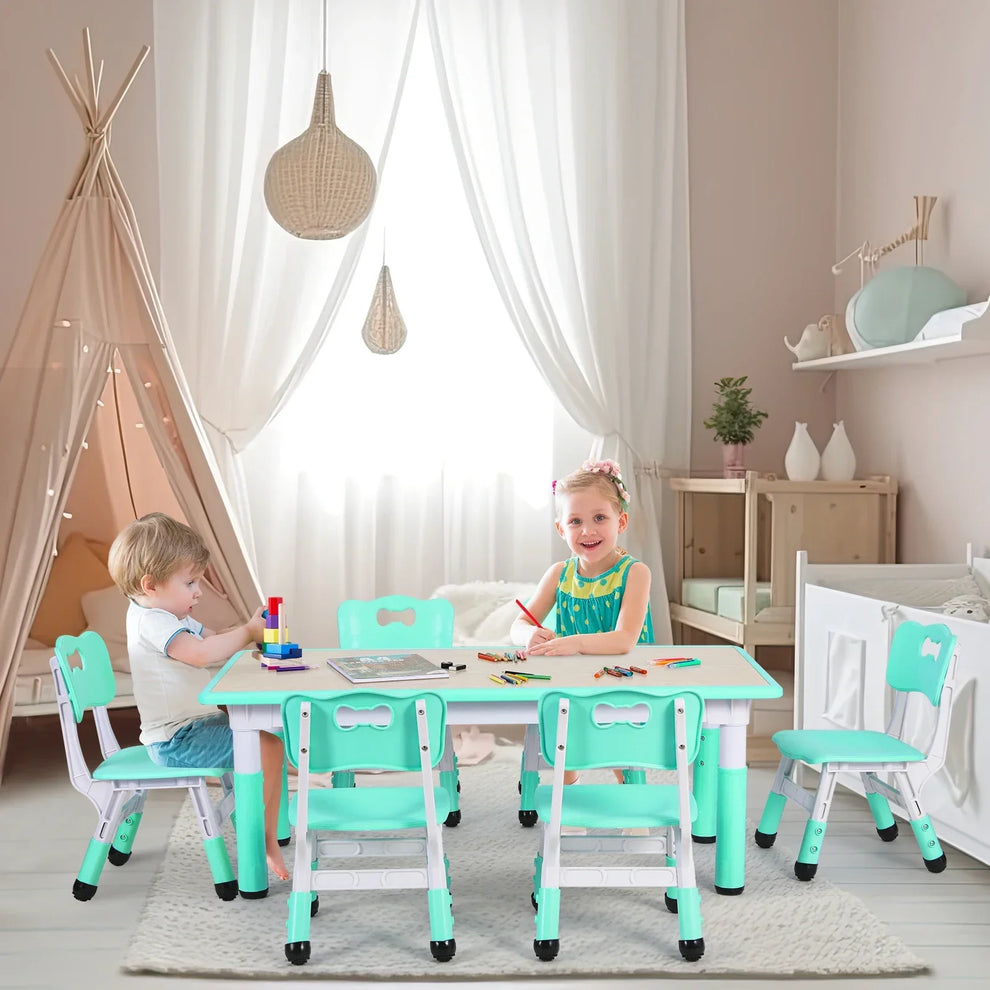 height adjustable toddler table - Kids Furniture - Kids Table and Chairs Set