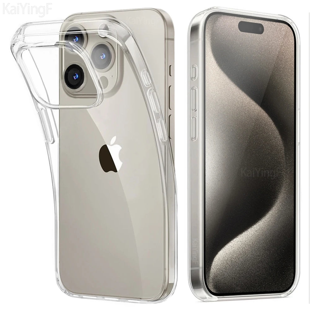 clear case iphone 15 - Phone Cases - Luxury Transparent Phone Case for iPhone