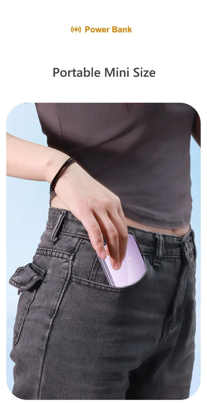 Mah magnetic power bank portable