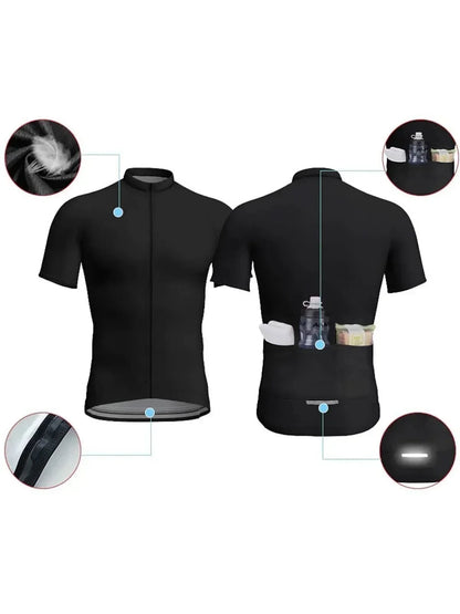 Breathable cycling tops