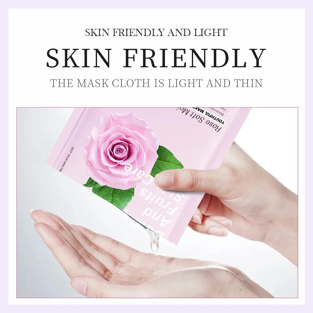 Moisturizing plant-based masks