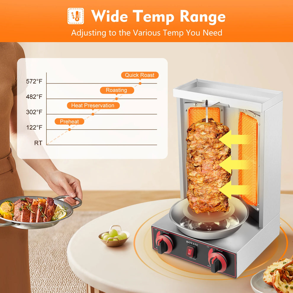 gas shawarma grill industrial - Commercial Kitchen Equipment - Doner Kebab Machine