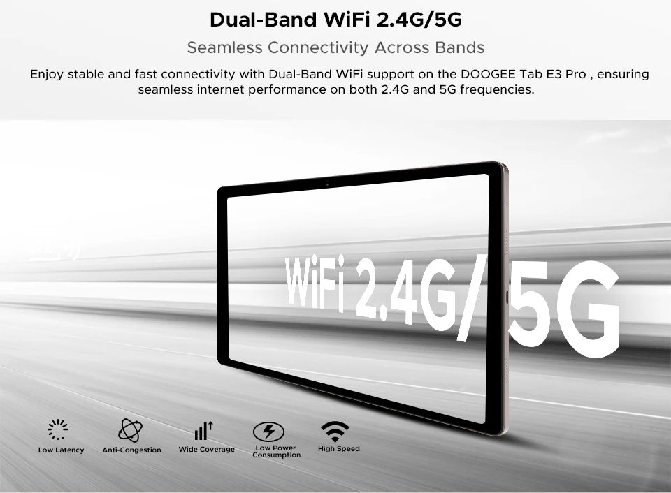 Doogee high capacity battery tablet