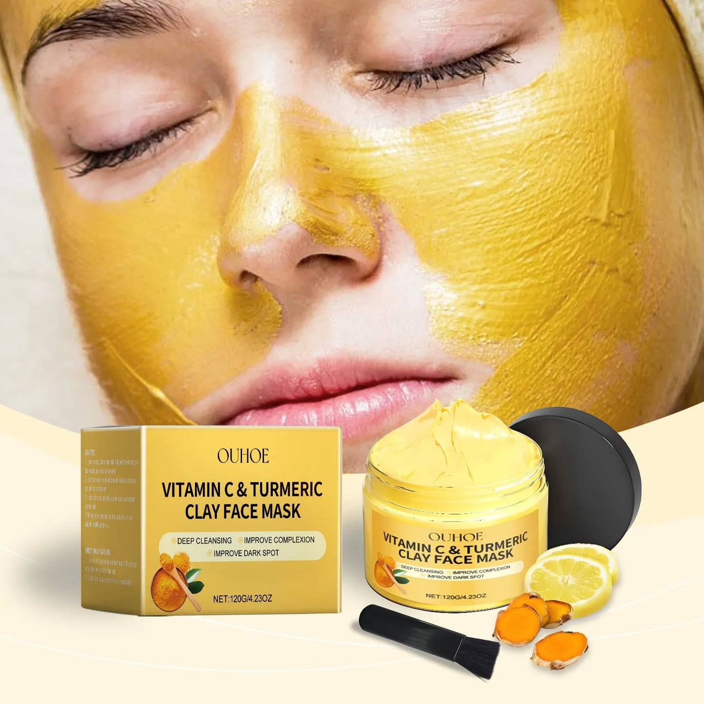 Natural ingredient facial mask