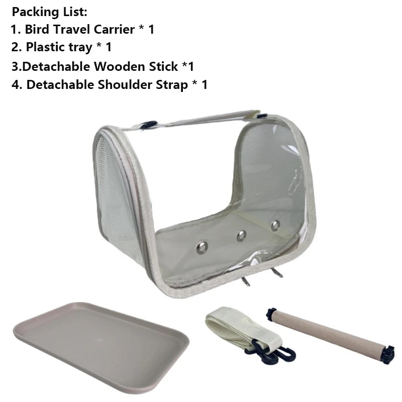 clear pvc bird carrier - Pet Supplies - Bird Travel Carrier