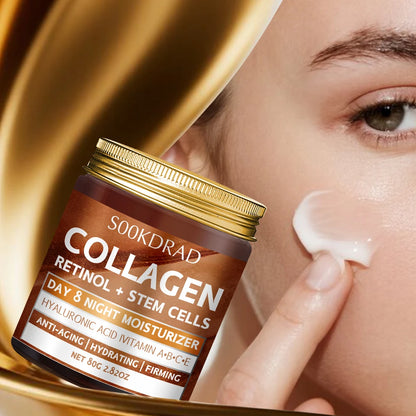 Collagen cream for sensitive skin