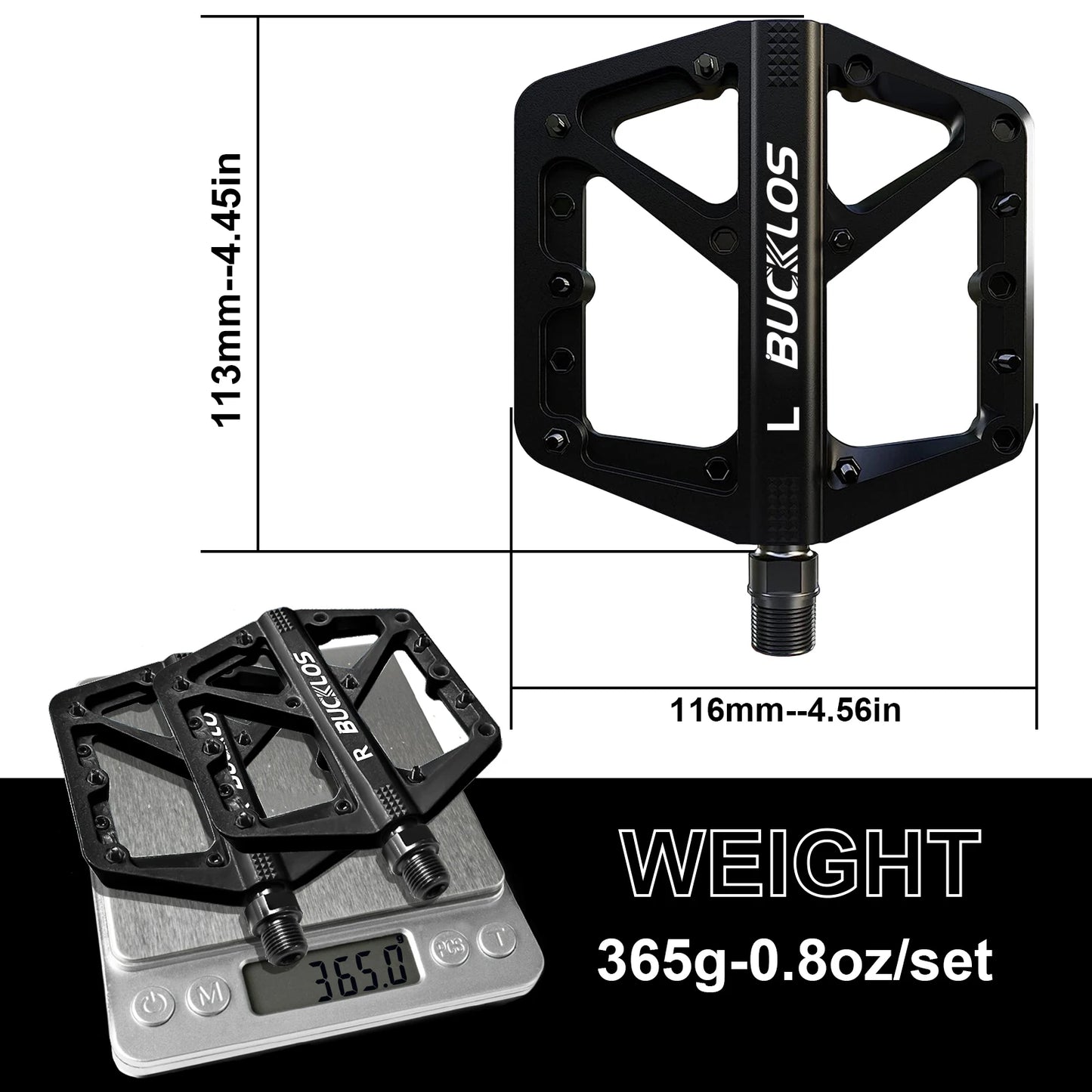Mountain bike pedals