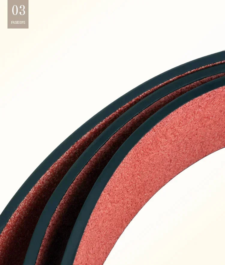 Men's vintage style pin buckle belt