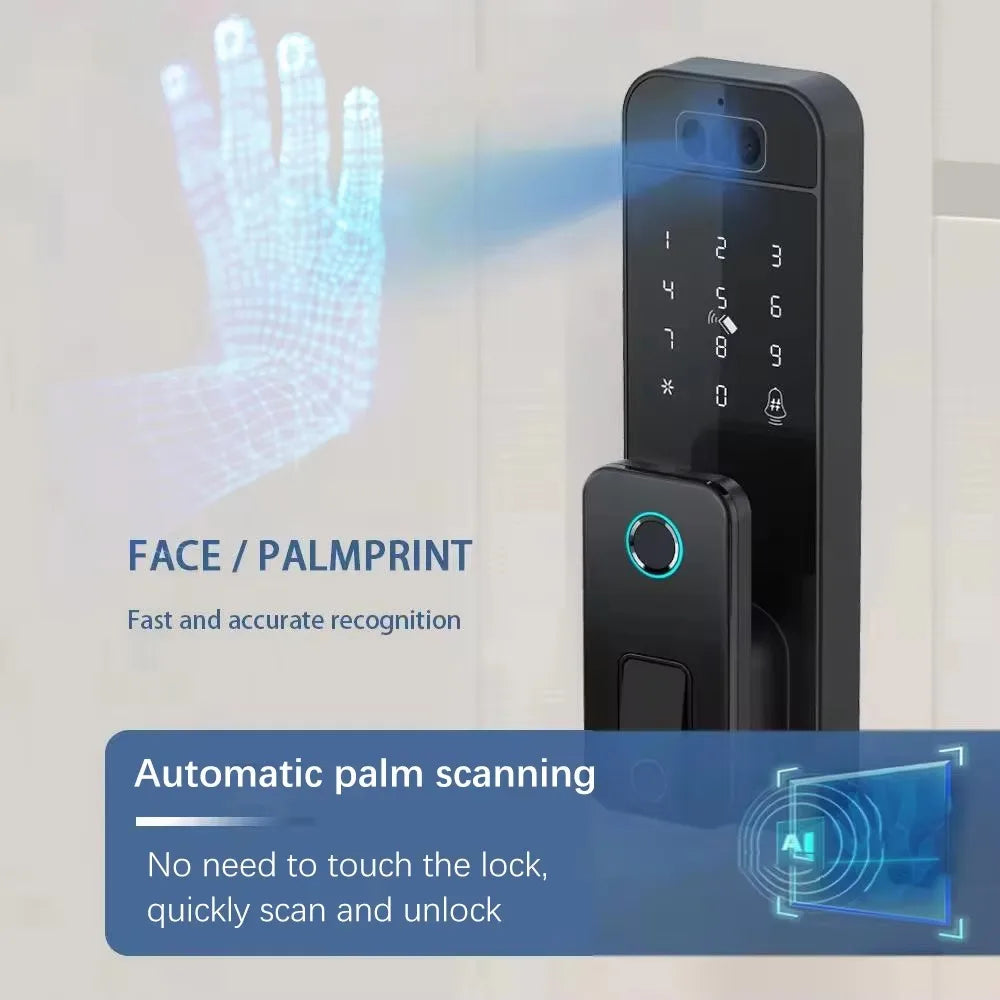 Keyless entry door lock